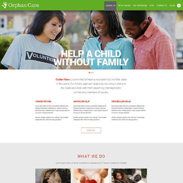 Care The Responsive Website Templates 51882