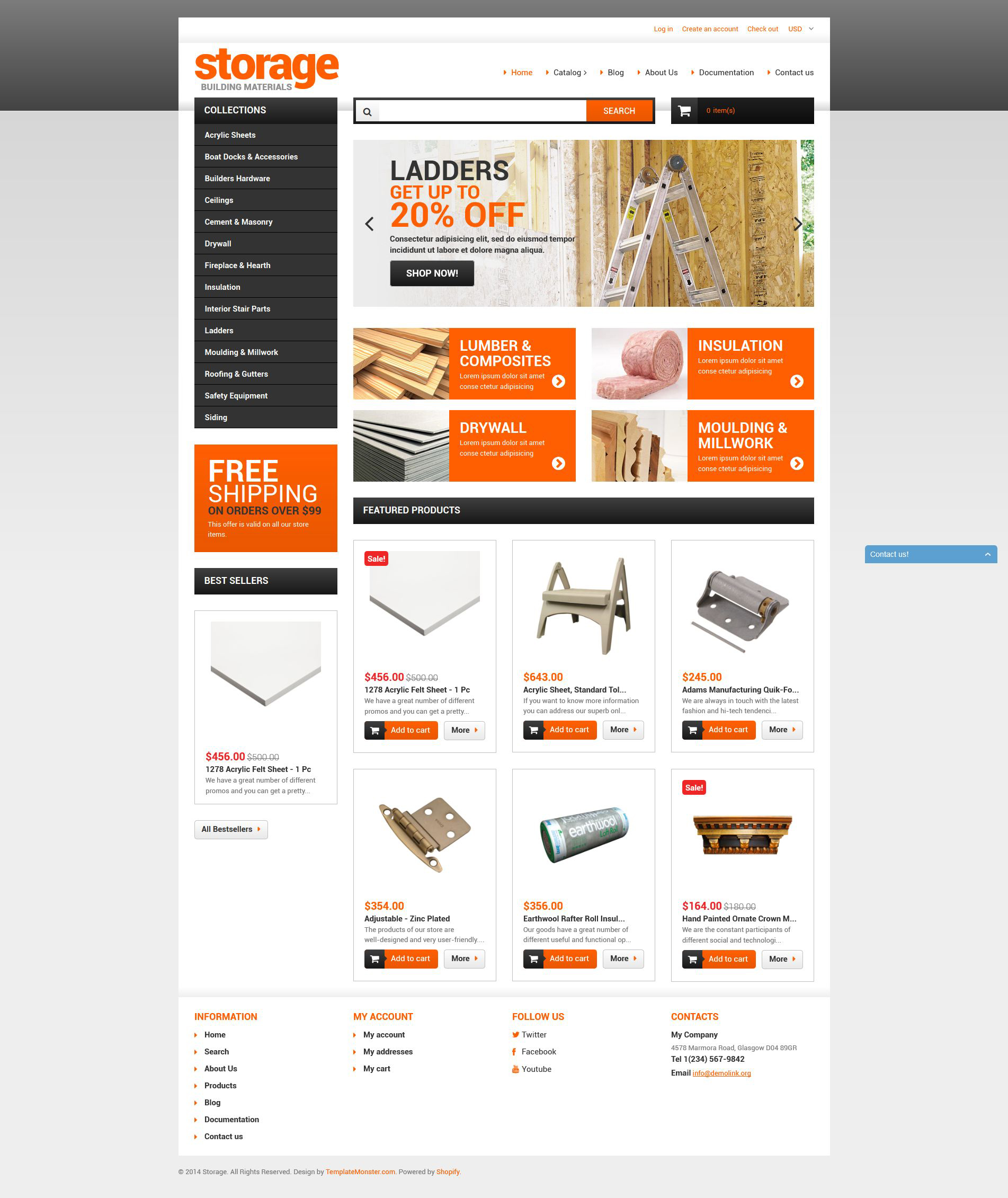 BuildSmart - Building Materials Online Store 2.0 Shopify Theme