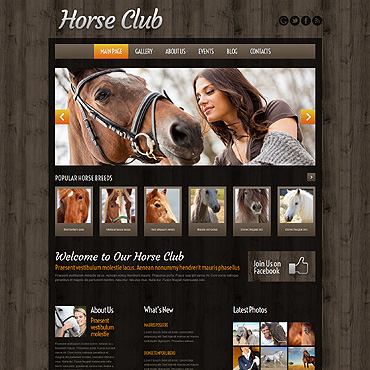 Horses Breeder WordPress Themes 51973