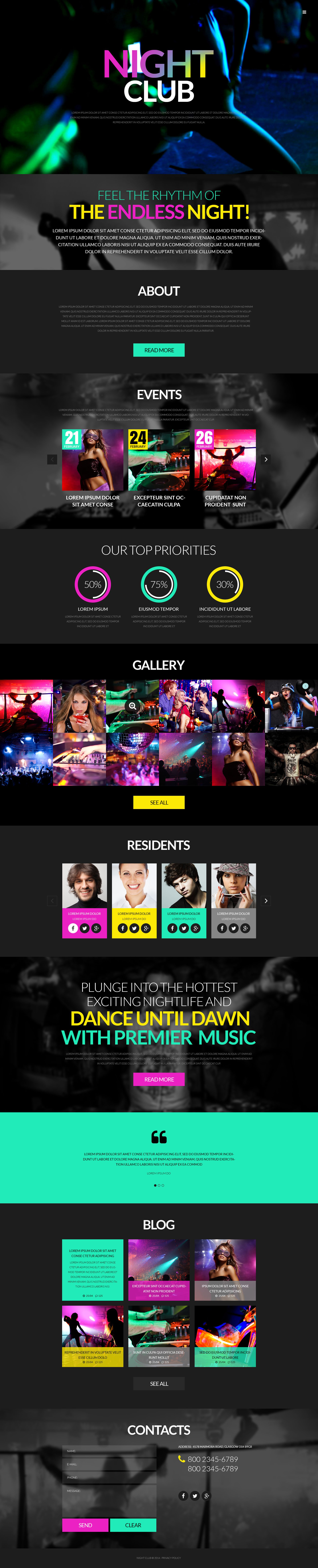 Party WordPress Theme