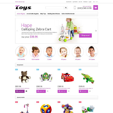 Store Baby Magento Themes 52023