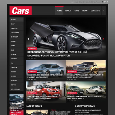 Motors News WordPress Themes 52085