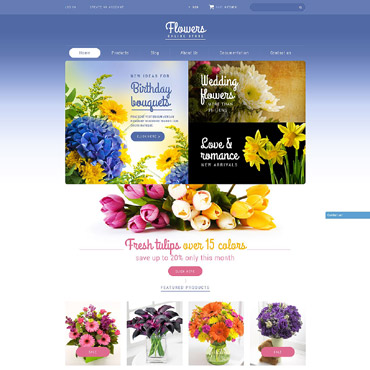 Flower Shop Shopify Themes 52090