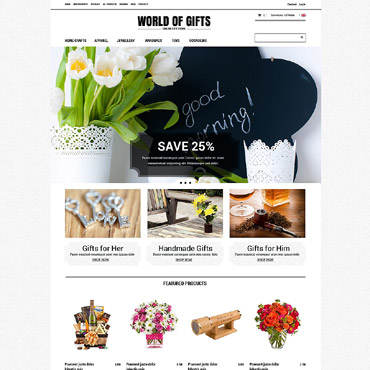 Of Gifts ZenCart Templates 52124