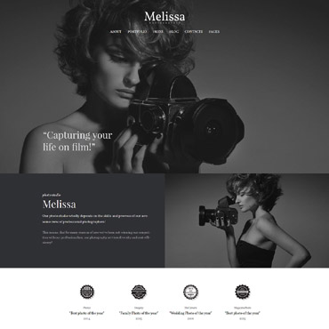 Portfolio Photographer WordPress Themes 52153