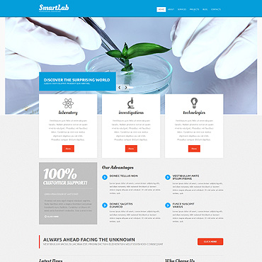 Science Unknown Drupal Templates 52159