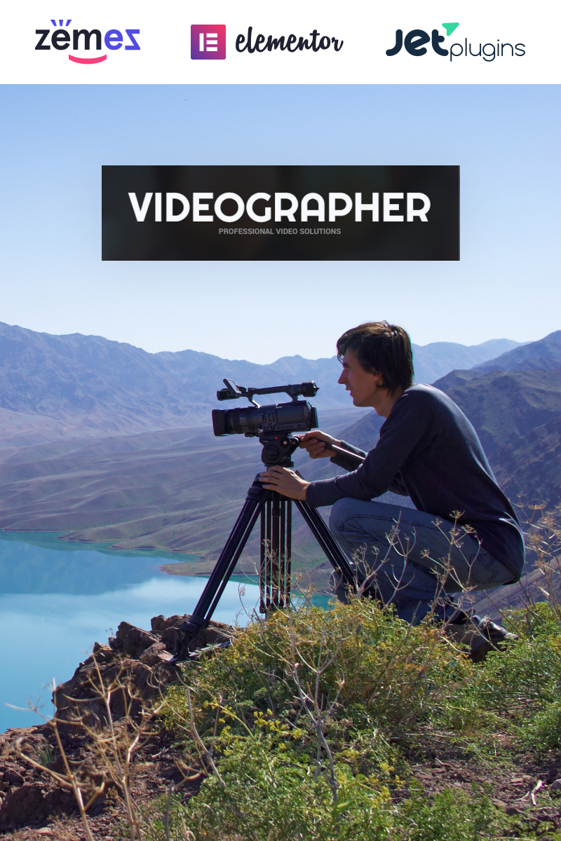 Videographer Portfolio WordPress Theme