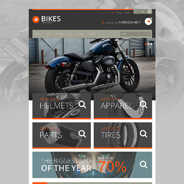 Theme Prestashop Bikes Moto 52186