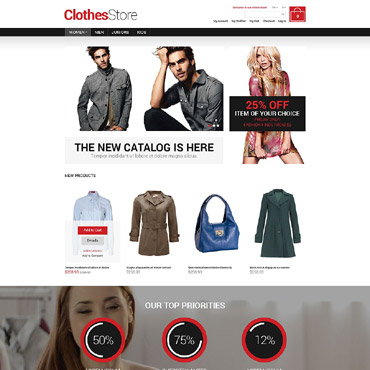 Store Wear Magento Themes 52187