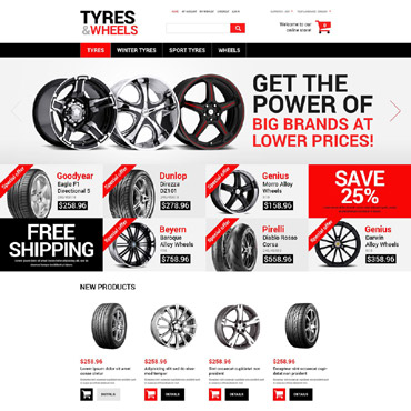 Tires & Magento Themes 52241