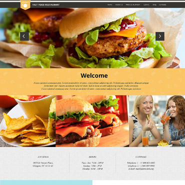 Food Small WordPress Themes 52426