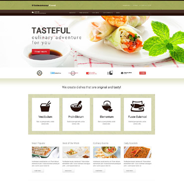 Restaurant Fish WordPress Themes 52438