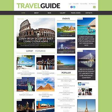 Guide Booking WordPress Themes 52457