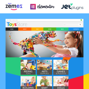 Toys Store WooCommerce Themes 52481