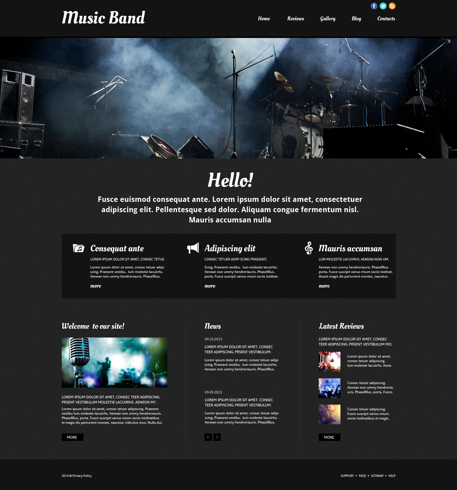 Музыкальные сайты 3. Шаблон сайта для музыкальной группы. Макет музыкального сайта. Дизайн сайта музыкальной группы. Магазин музыкальных инструментов шаблон html.