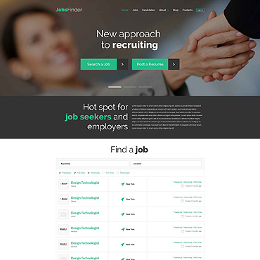 Finder Job WordPress Themes 52547