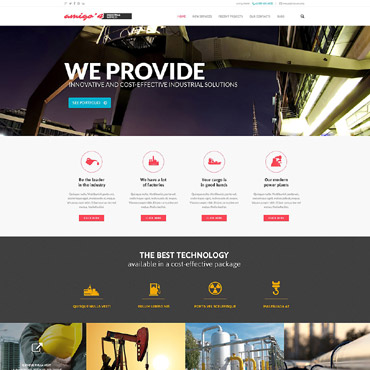Industrial Services WordPress Themes 52551