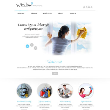 Cleaning Company WordPress Themes 52561