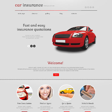Insurance Agency WordPress Themes 52562