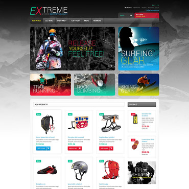 Sport Online Magento Themes 52574