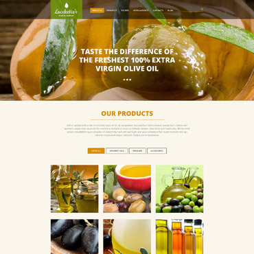 Olive Oil Joomla Templates 52579