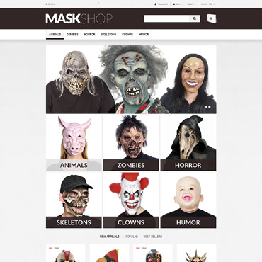 Mask Prestashop Themes 52625