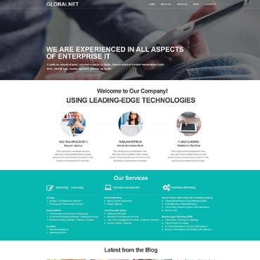 Net Connect Muse Templates 52690