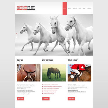 Horses Breeder WordPress Themes 52705