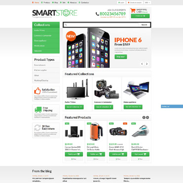 Store Electronic Shopify Themes 52724