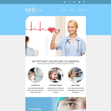 Hospital Medical Newsletter Templates 52745