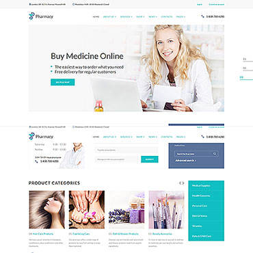 Healthcare Consulting Responsive Website Templates 52748