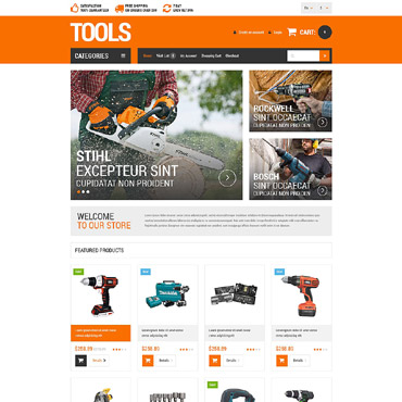 Store Online OpenCart Templates 52754