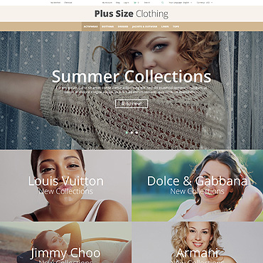 Size Clothes Magento Themes 52799