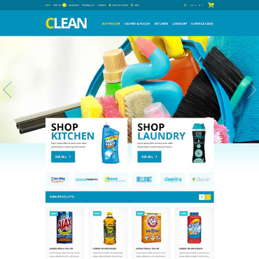 Chemical Products OpenCart Templates 52803