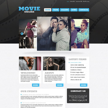 Movies Video WordPress Themes 52828