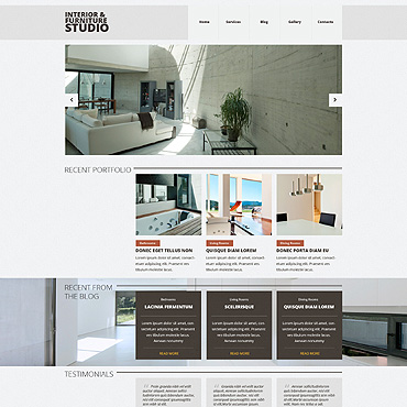 Furniture Studio Joomla Templates 52863