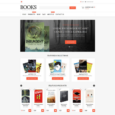 Book Shop Shopify Themes 52933