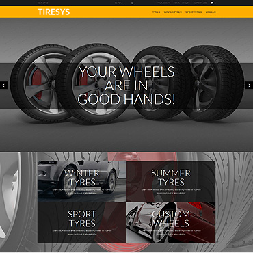 Theme Prestashop Tires & 52940
