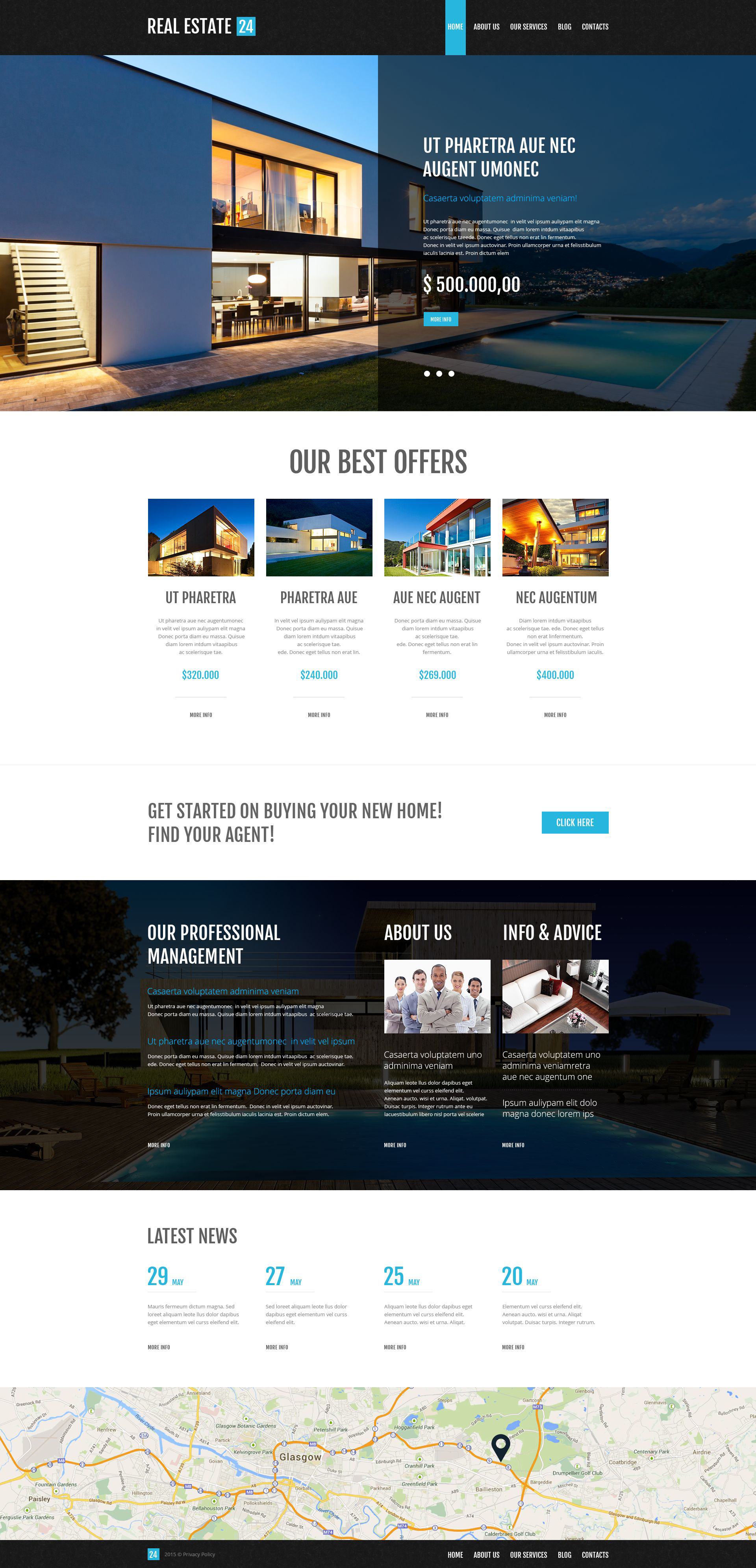 Realtor Services WordPress Theme