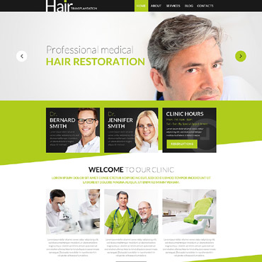 Transplant Hair WordPress Themes 53016