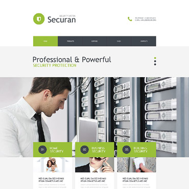 Safety Consultant Muse Templates 53038