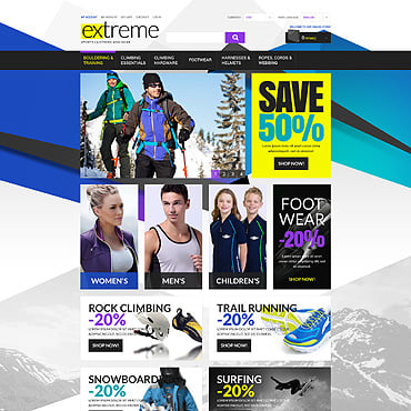 Sport Online Magento Themes 53046