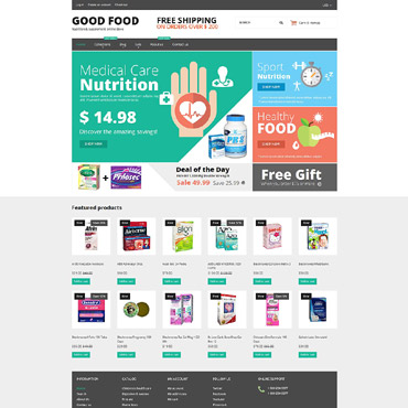 Food Online Shopify Themes 53081