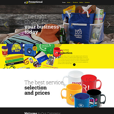 Products Print Responsive Website Templates 53085