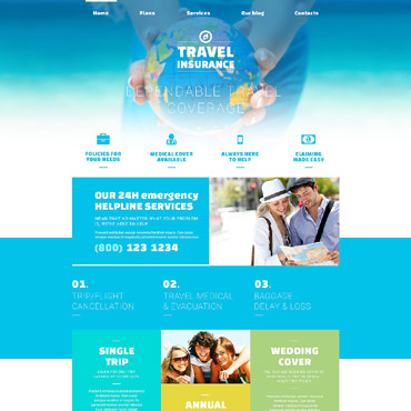Travel Agency Joomla Templates 53113