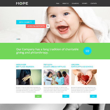 Charity Co Responsive Website Templates 53117