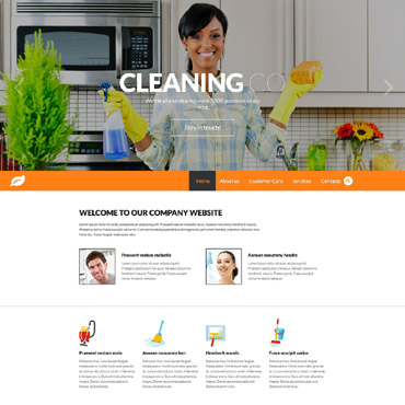 Company Services Responsive Website Templates 53151