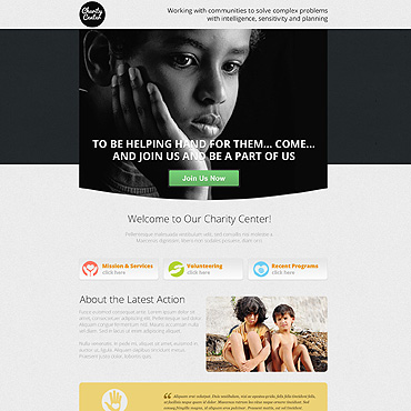 Co Charity Unbounce Templates 53187