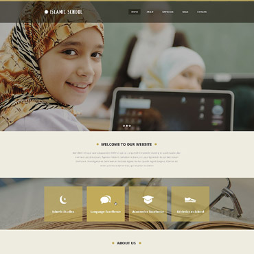 School Education Responsive Website Templates 53241