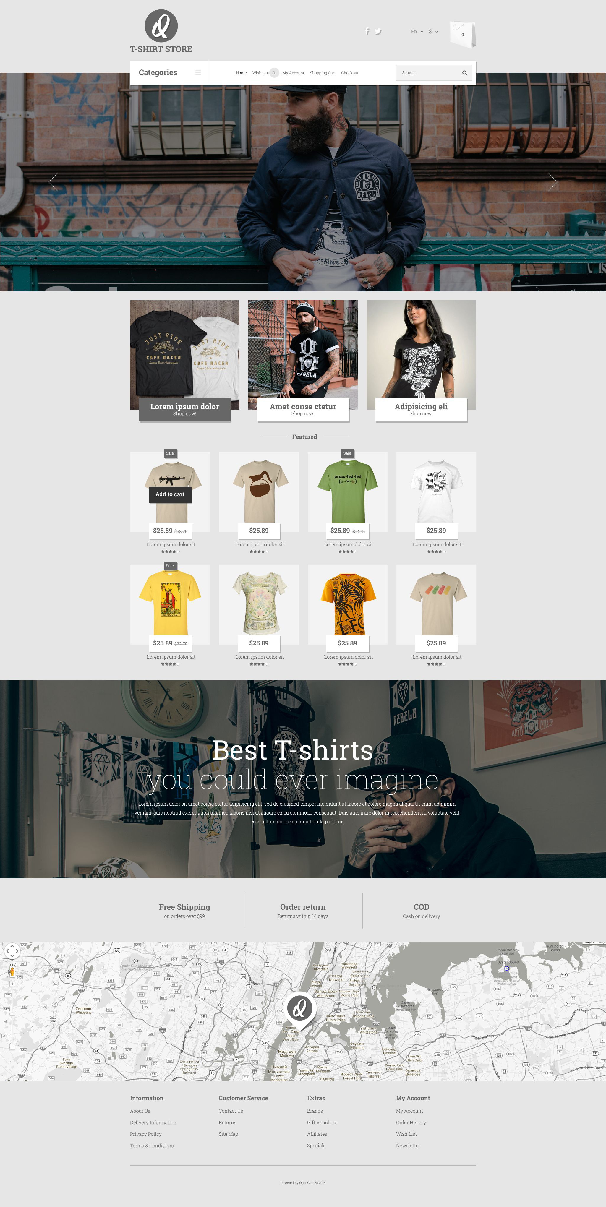 Smart Casual Style OpenCart Template